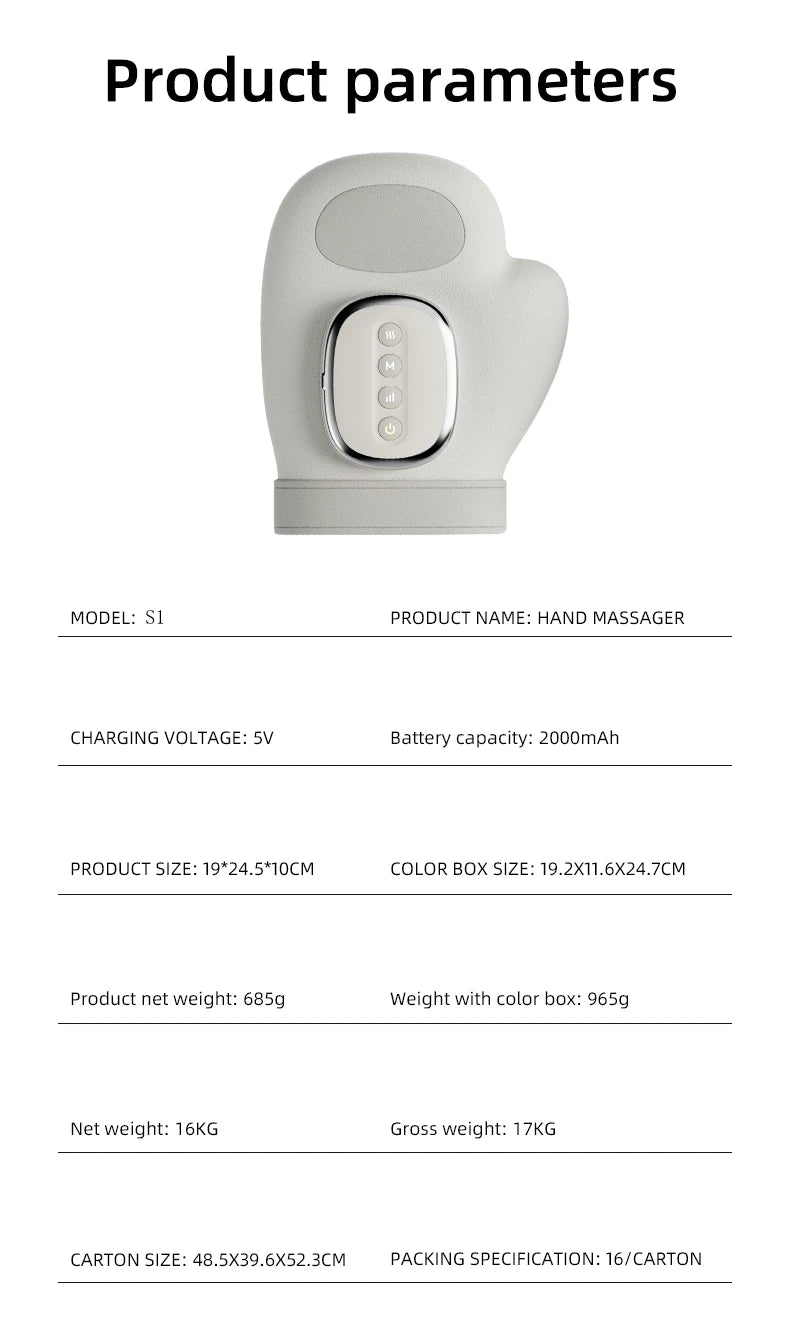 AirGlove™ Electric Hand Massager